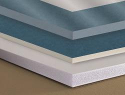Acrylic, Foamboard, and Mat #1047 (Wlmsbrg Blue) with 2 inch Border