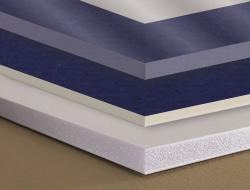Acrylic, Foamboard, and Mat #1053 (Delft Blue) with 2 inch Border
