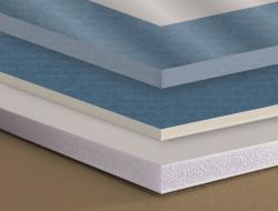Acrylic, Foamboard, and Mat #1067 (Storm Blue) with 2 inch Border