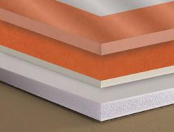 Acrylic, Foamboard, and Mat #1077 (Burnt Orange) with 2 inch Border