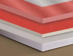 Acrylic, Foamboard, and Mat #1087 (Persimmon) with 2 inch Border
