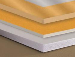 Acrylic, Foamboard, and Mat #3320 (Saffron) with 2 inch Border