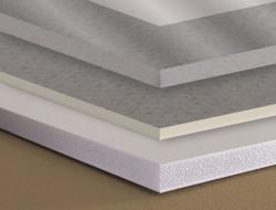Acrylic, Foamboard, and Mat #0976 (Bar Harbor Gray) with 2 inch Border